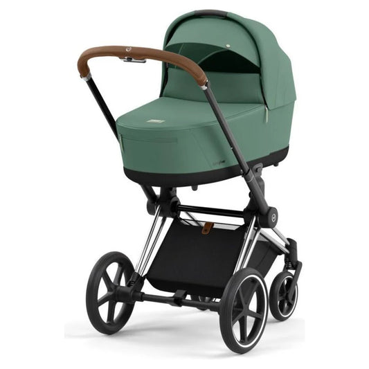 CYBEX PRIAM Set Gestell in Chrome Brown - Leaf Green