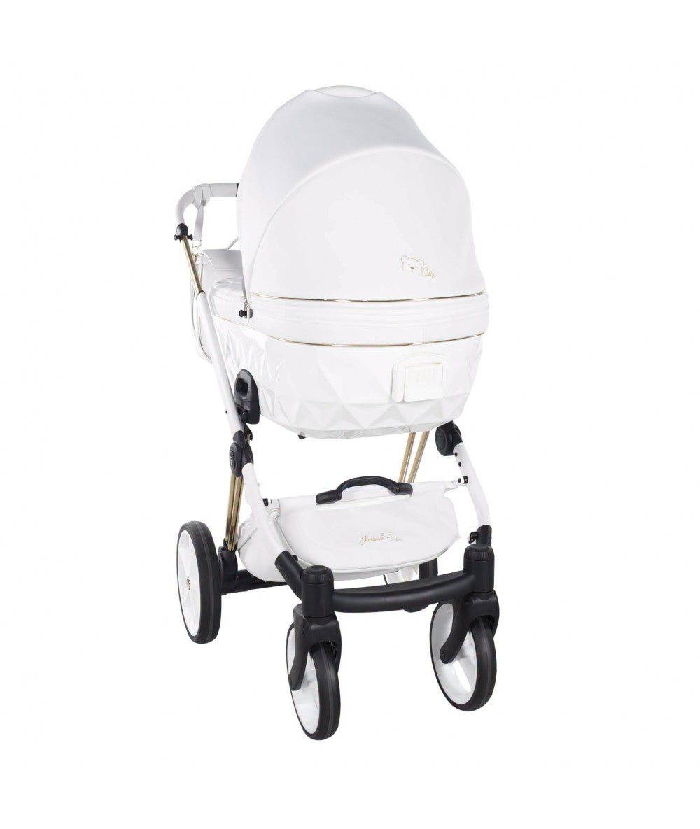 Junama Diamond Cubby Kombi-Kinderwagen - White