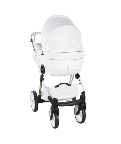 Junama Diamond Cubby Kombi-Kinderwagen - White