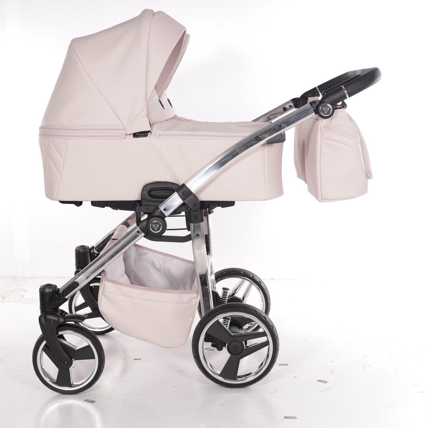 Zwillings-/Geschwisterwagen JUNAMA DUO V3 - ECO PINK