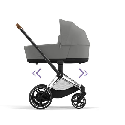 CYBEX e-PRIAM Set Gestell in Chrome Brown - Mirage Grey