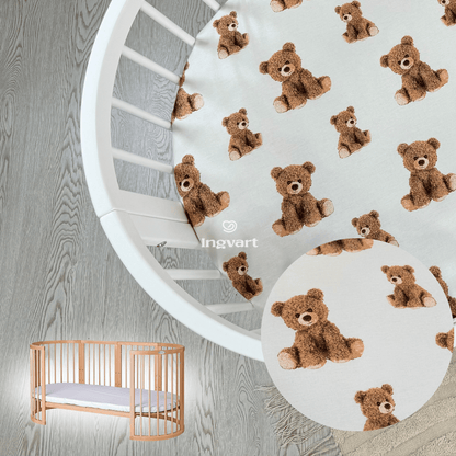 Baumwolllaken „Große Bären“ (60x72 cm)