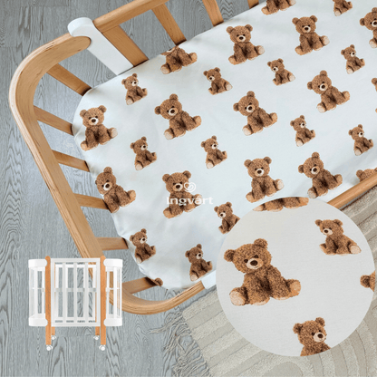 Baumwolllaken „Große Bären“ (60x72 cm)