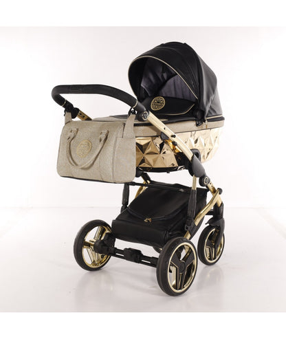 Junama Diamond Handcraft Glitter Kombi-Kinderwagen - 05