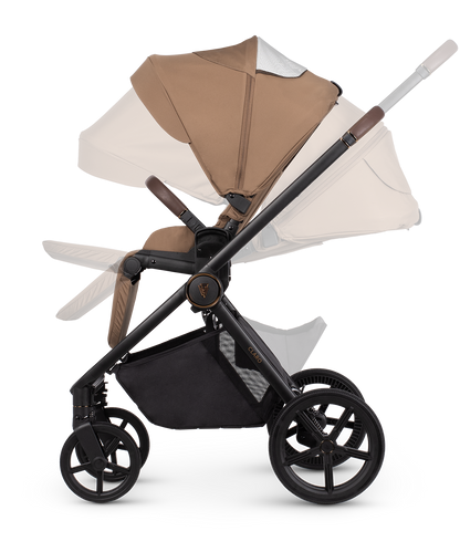 VENICCI CLARO „CARAMEL“ - 2-in-1 Kinderwagen