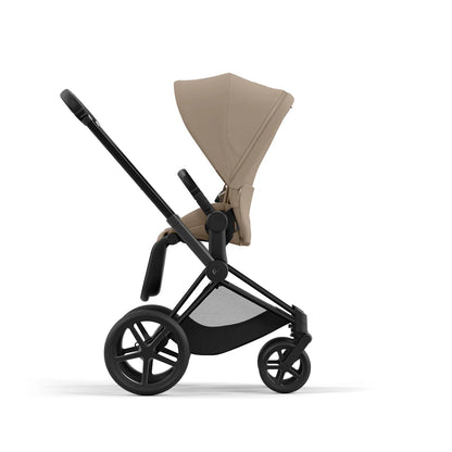 CYBEX PRIAM Set Gestell in Matt Black - Cozy Beige