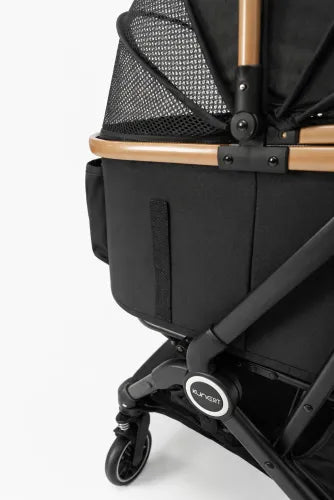 Multifunktionaler Haustier-Kinderwagen mit Belüftung und 360°-Rädern – Komfort, Sicherheit und modernes Design