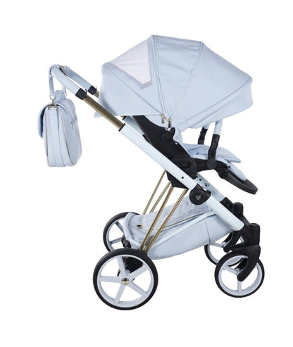Junama Diamond Cubby Kombi-Kinderwagen - Blue/Gold