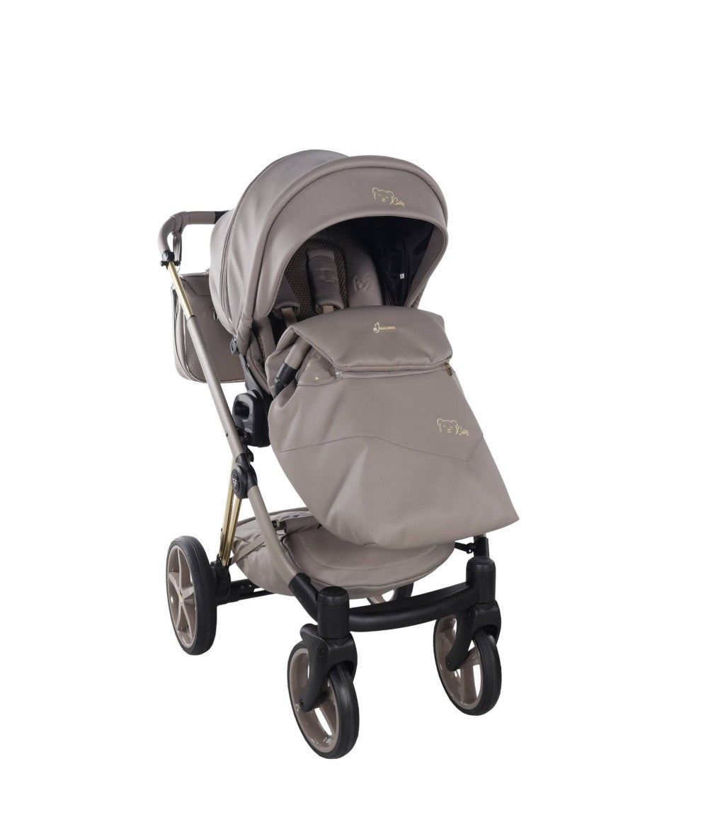 Junama Diamond Cubby Kombi-Kinderwagen - Cappuccino