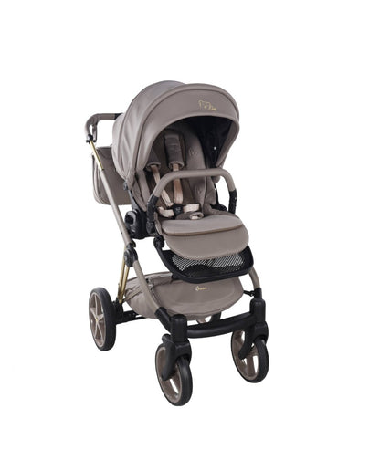Junama Diamond Cubby Kombi-Kinderwagen - Cappuccino