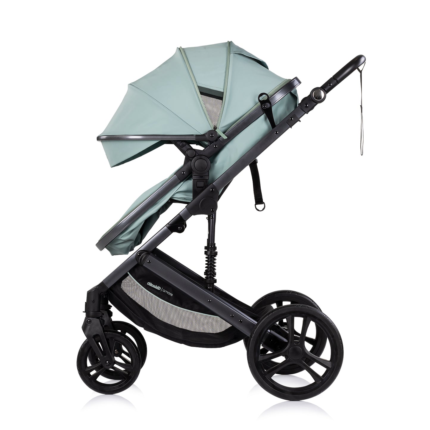 3-in-1 VERWANDELBARER KINDERWAGEN „AMORE“ MATCHA