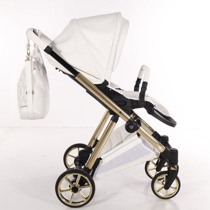 JUNAMA ELLEGANTE ArtDeco - WHITE