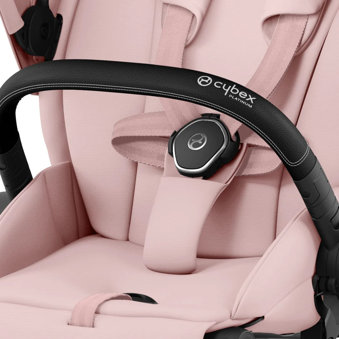 CYBEX PRIAM Set Gestell in Chrome Black - Peach Pink