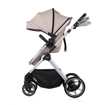 3-in-1 BABY-TRANSFORMATIONSKINDERWAGEN "PEARL" - LATTE