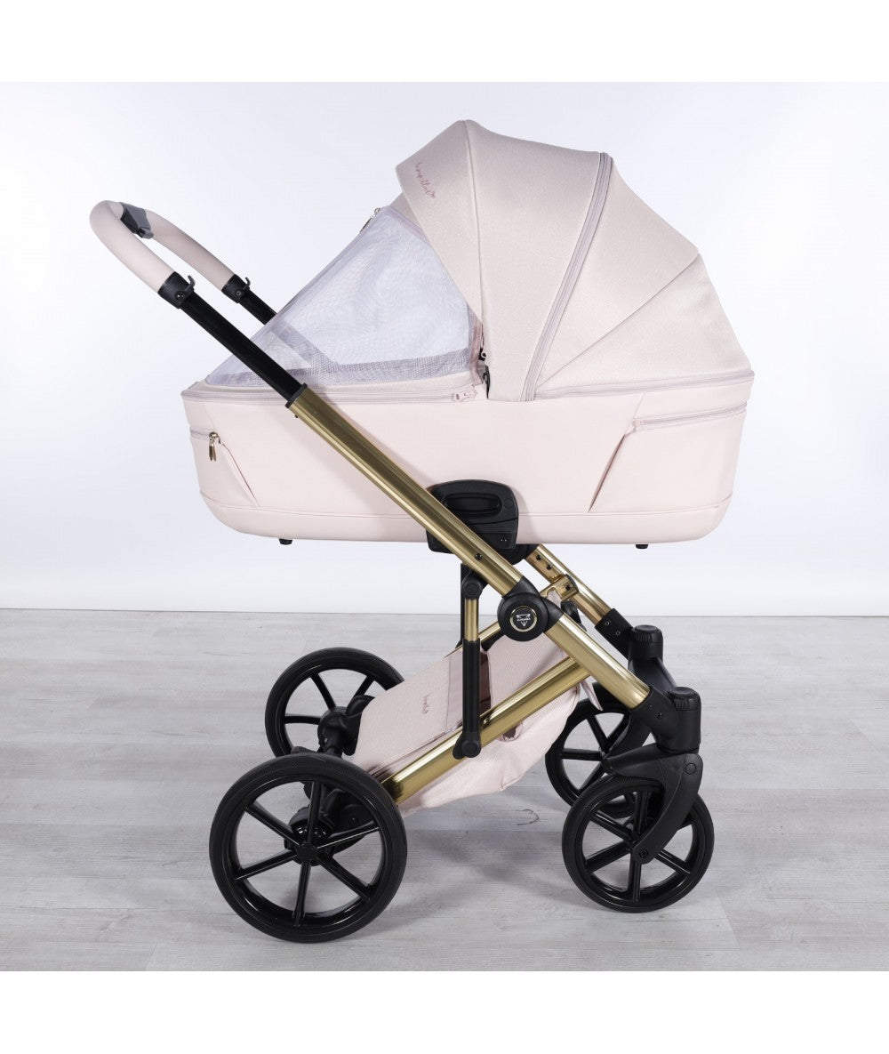 Junama Diamond Le Papillon Kombi-Kinderwagen - Glitter Pink