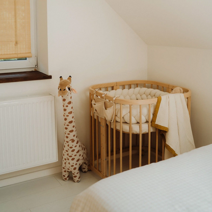 QUADRATISCHES BABYBETT - WALDIN NATUR