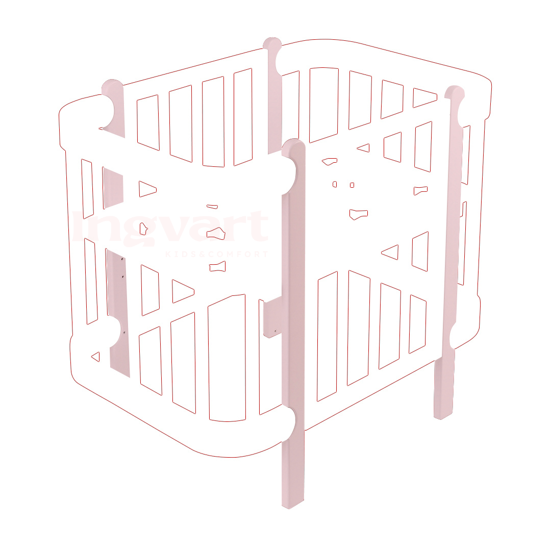 NIKA Kinderbettbeine, mintfarben