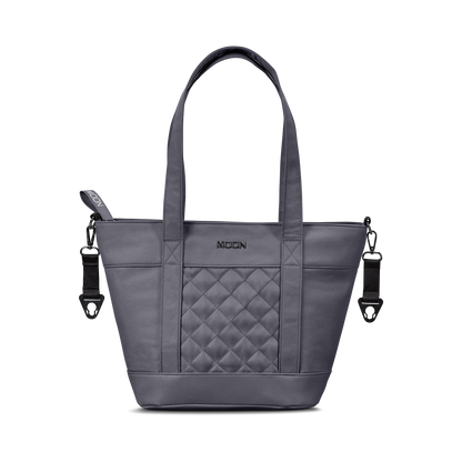 MOON - V-SHAPE BAG graphite