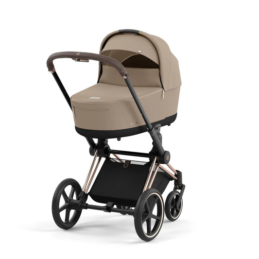 CYBEX PRIAM Set Gestell in Roségold - Cozy Beige