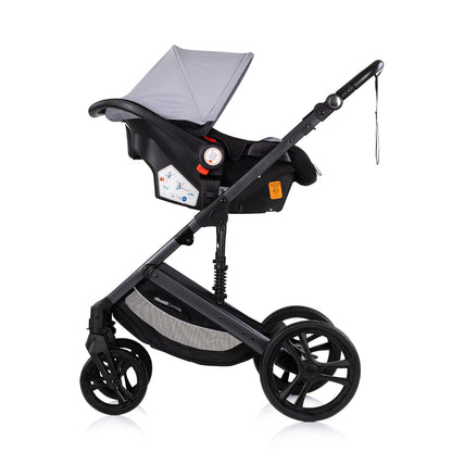 3-in-1 VERWANDELBARER KINDERWAGEN „AMORE“ PLATINUM