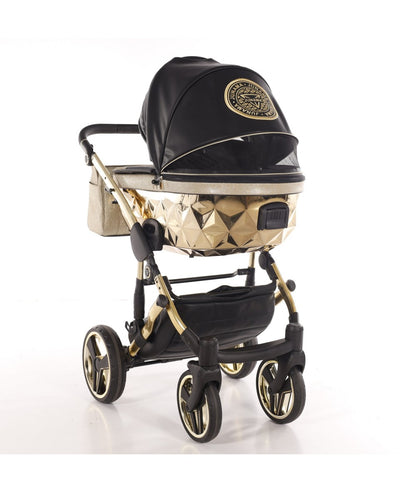 Junama Diamond Handcraft Glitter Kombi-Kinderwagen - 05