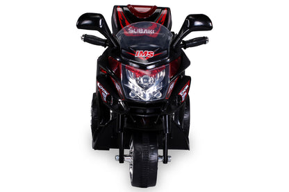 Kindermotorrad C051, Kinder-Elektro-Motorrad mit 12-Watt-Motor, LED-Scheinwerfer, 2-Gang-Getriebe