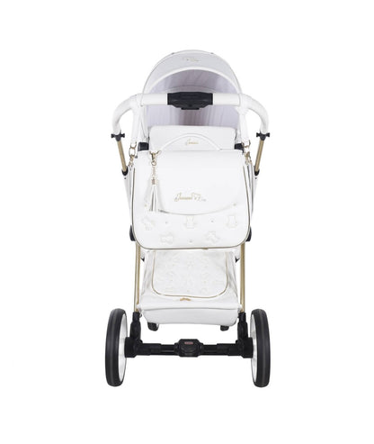 Junama Diamond Cubby Kombi-Kinderwagen - White