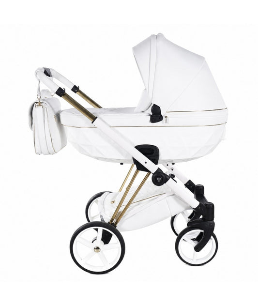 Junama Diamond Cubby Kombi-Kinderwagen - White