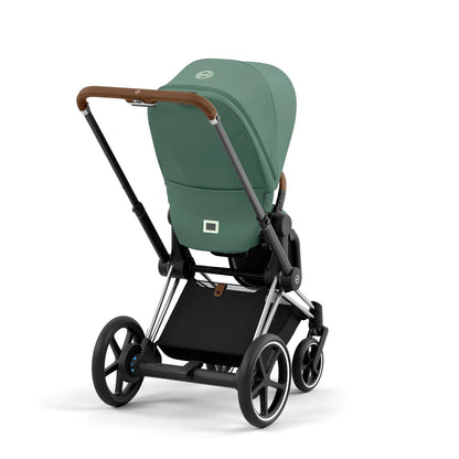 CYBEX e-PRIAM Set Gestell in Chrome Brown - Leaf Green