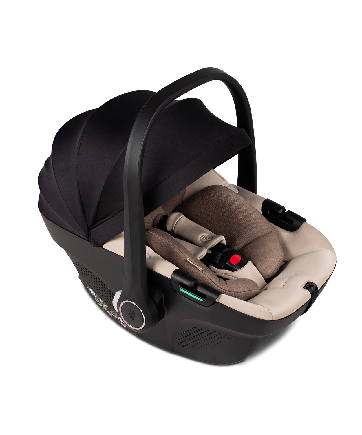 VENICCI CLARO „ALMOND“ - 3-in-1 Kinderwagen + TIAGO AUTOSITZ