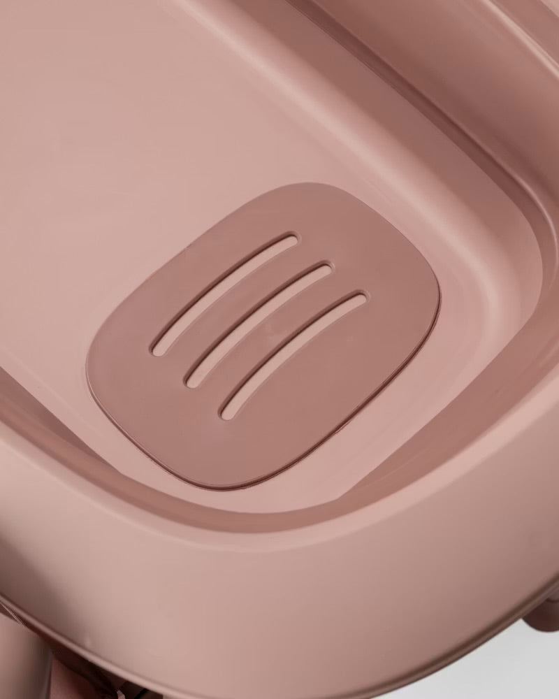 TWISTSHAKE Luxus-Badeset Pink - Zusammenklappbare Badewanne mit Badeständer