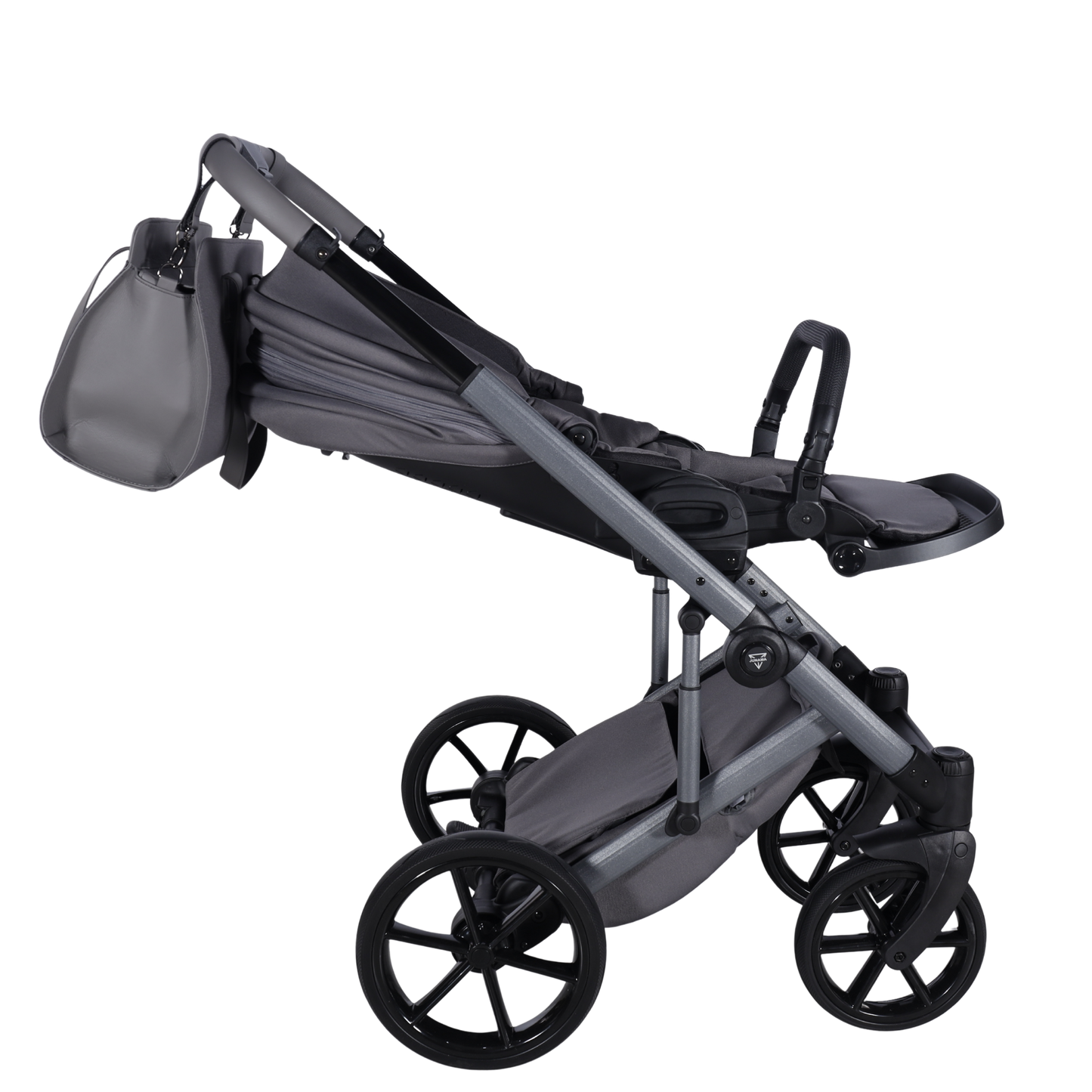 Junama Diamond Termo Ellegante Kombi-Kinderwagen - Dark Grey