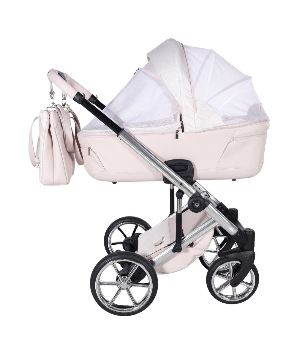 Junama Diamond Le Fleur Kombi-Kinderwagen - Pink