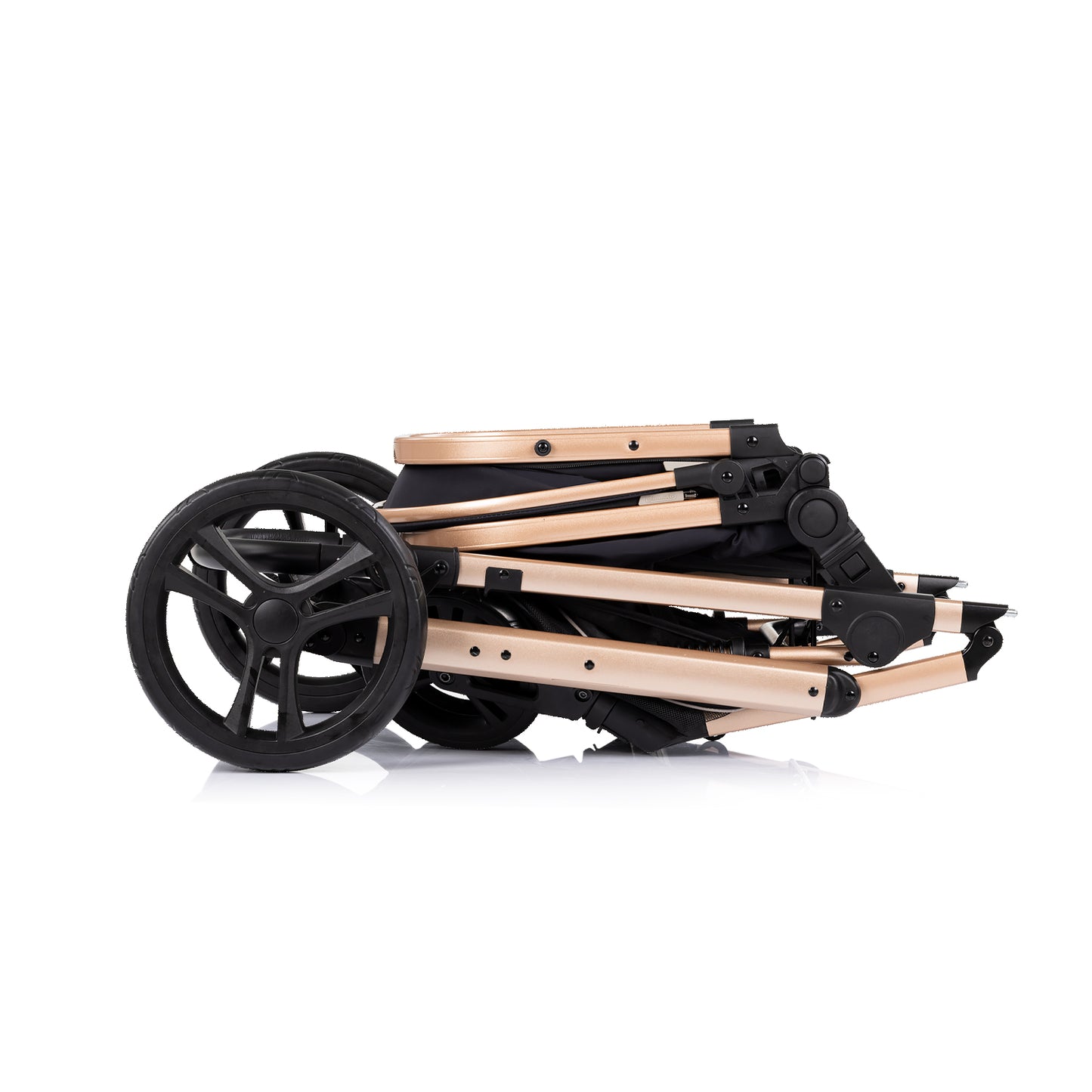 3-in-1 VERWANDELBARER KINDERWAGEN „AMORE“ NOIR