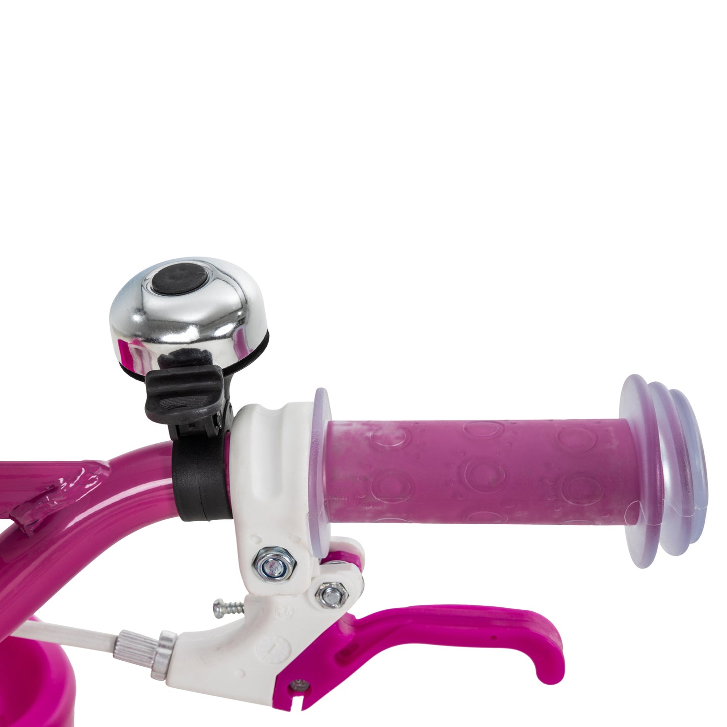 Kinderfahrrad Daisy 16 Zoll, pink, Stützräder, Korb, V-Brake-Bremsen, Antirutschgriffe