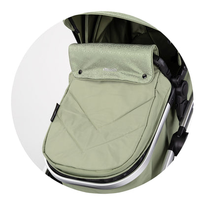 3-in-1 VERWANDELBARER KINDERWAGEN „VISTA“ BASILIKUM