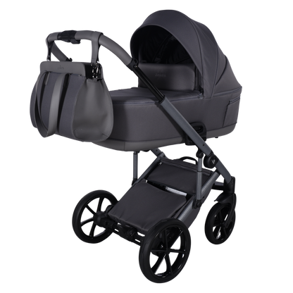 Junama Diamond Termo Ellegante Kombi-Kinderwagen - Dark Grey