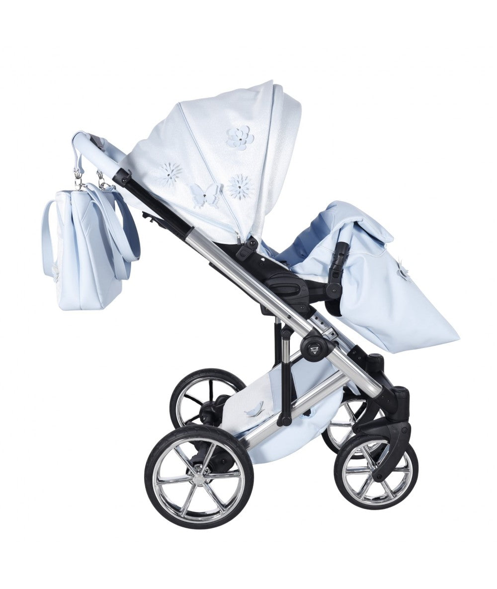 Junama Diamond Le Fleur Kombi-Kinderwagen - Blue