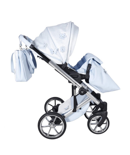 Junama Diamond Le Fleur Kombi-Kinderwagen - Blue