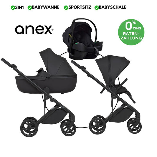 3-in-1 ANEX ELI „MIDNIGHT“ - BUNDLE SET COSMO