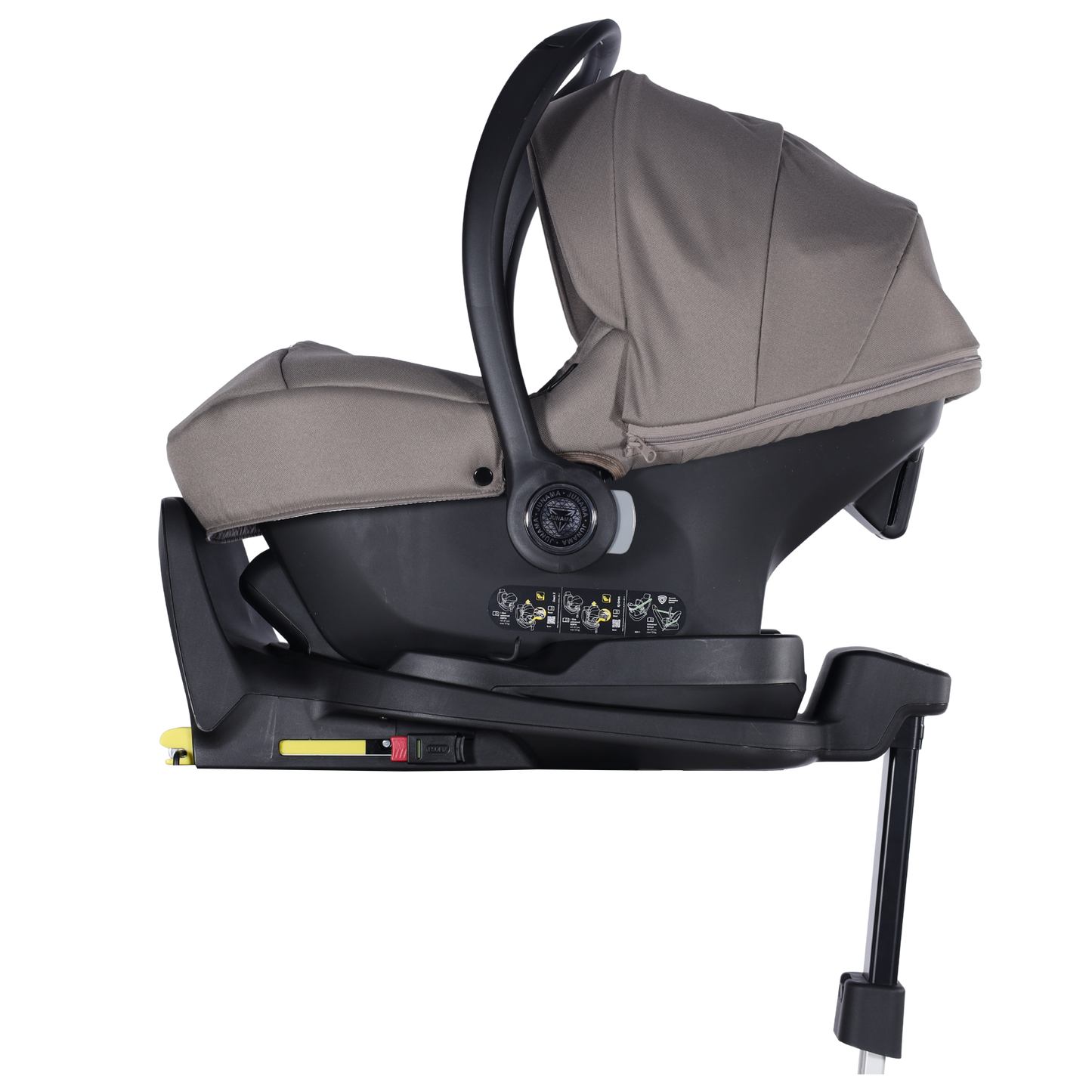 Junama Diamond Termo Ellegante Kombi-Kinderwagen - Dark Grey