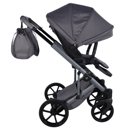 Junama Diamond Termo Ellegante Kombi-Kinderwagen - Dark Grey