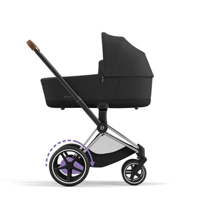 CYBEX e-PRIAM Set Gestell in Chrome Brown - Sepia Black