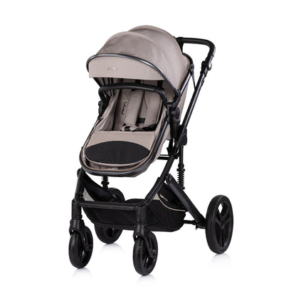 3-in-1 VERWANDELBARER KINDERWAGEN „AMORE“ LATTE