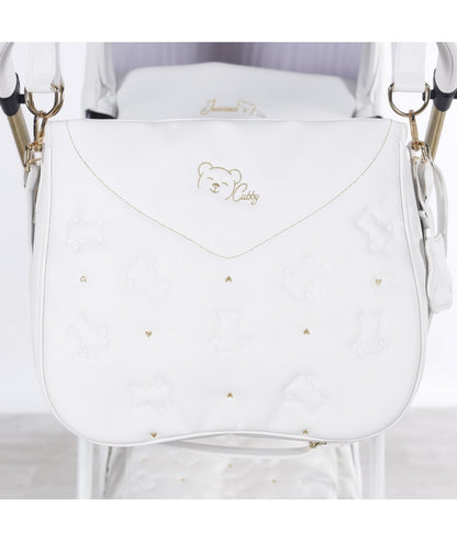 Junama Diamond Cubby Kombi-Kinderwagen - White