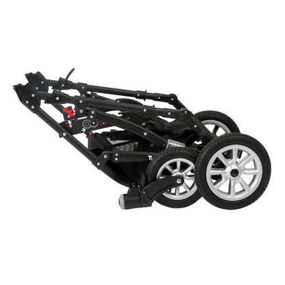 Kinderwagen „TRIPPY“ für Drillinge - TÜRKIS