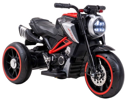 Kindermotorrad Cruiserbike, Motorsound, Bremsautomatik, 36 Watt, 2x 6 Volt, Hartplastikreifen, LED