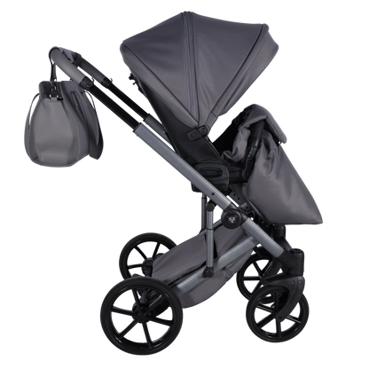 Junama Diamond Termo Ellegante Kombi-Kinderwagen - Dark Grey
