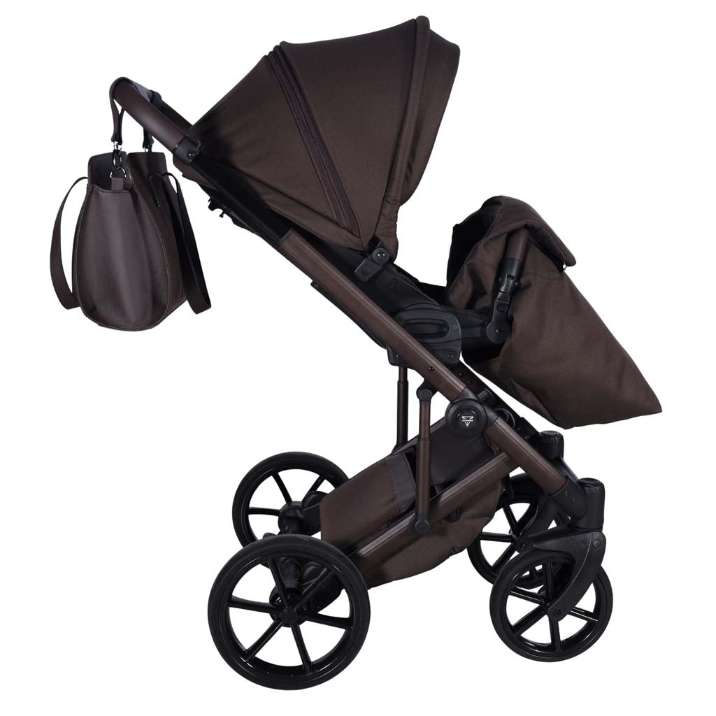 Junama Diamond Termo Ellegante Kombi-Kinderwagen - Chocolate