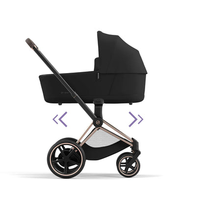 CYBEX e-PRIAM Set Gestell in Roségold - Sepia Black